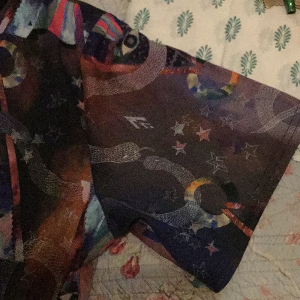 NWOT VTG Textile Federation Mystical T Shirt Dress - Picture 6 of 13